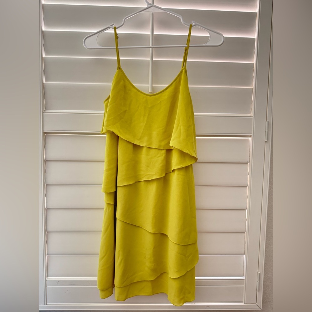 Clarisse Dark Lime Dress